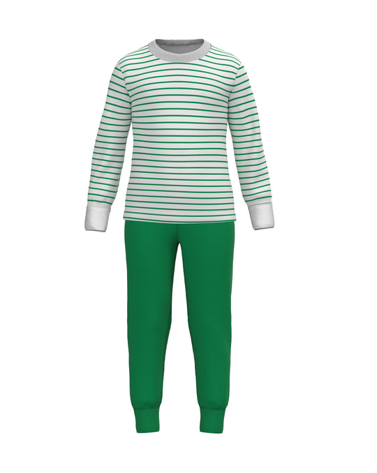 Striped Pajama Set