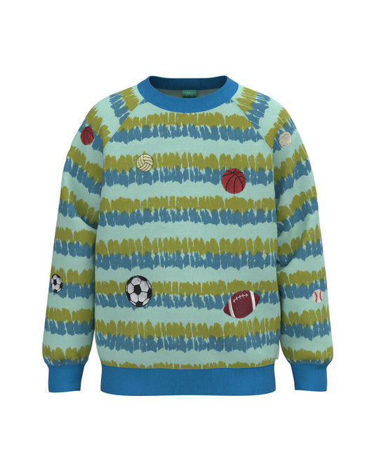 Tie Dye - Kids Applique Sweatshirt