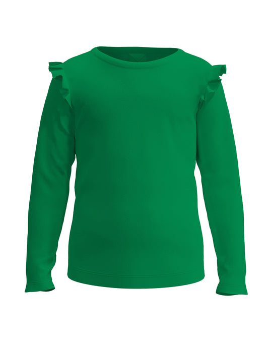 Aesthetic - Girls Ruffle T-shirt