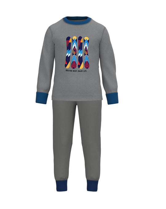 Snowboard - Fleece Pant Set