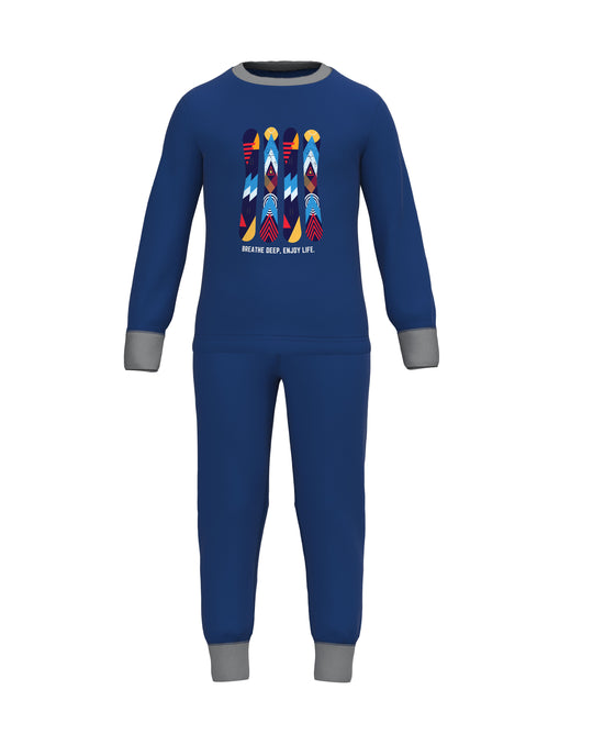 Snowboard - Fleece Pant Set