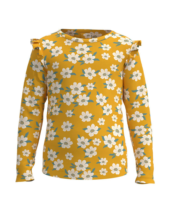 Aesthetic Yellow - Girls Ruffle